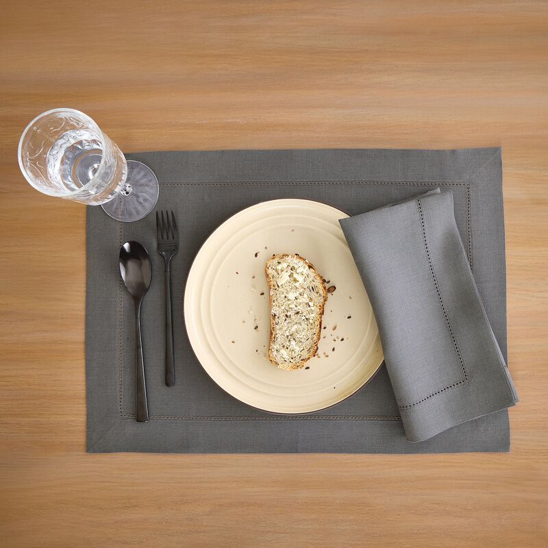 Linen Placemats - Classic Hemstitch image number 1