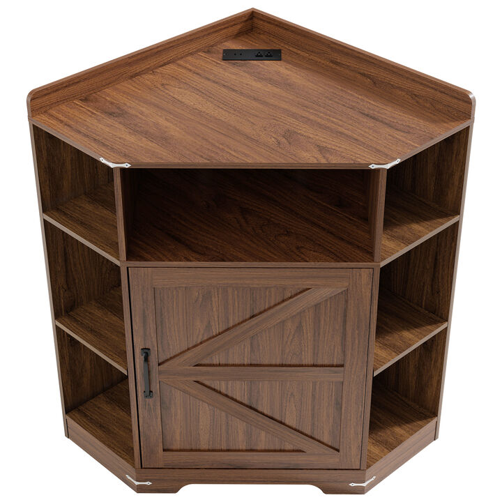 Gofre Corner Cabinet