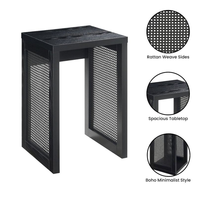 Convenience Concepts Northfield Weave End Table