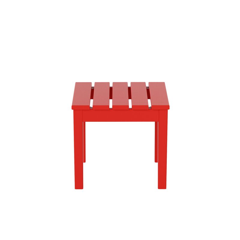 WestinTrends Outdoor Patio Modern Adirondack Side Table