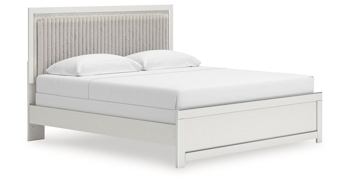 Birmonton King Upholstered Panel Bed