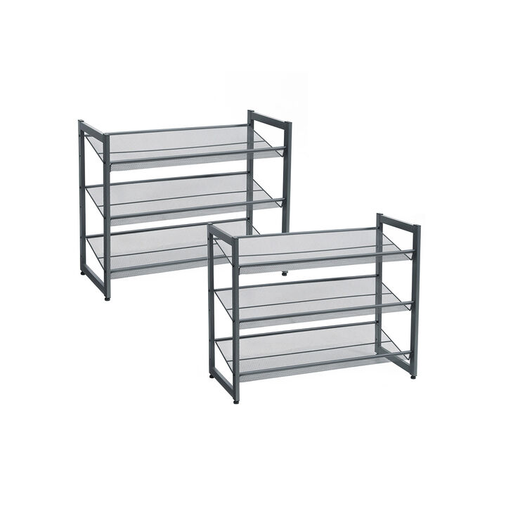 6-Tier Shoe Rack - Spacious Storage Solution for Organized Footwear