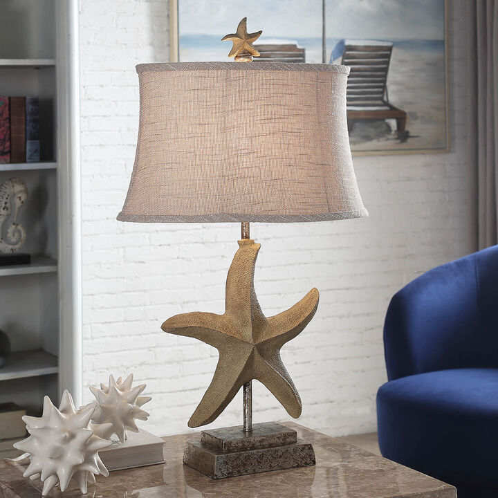 Starfish Motif Table Lamp (Set of 2)