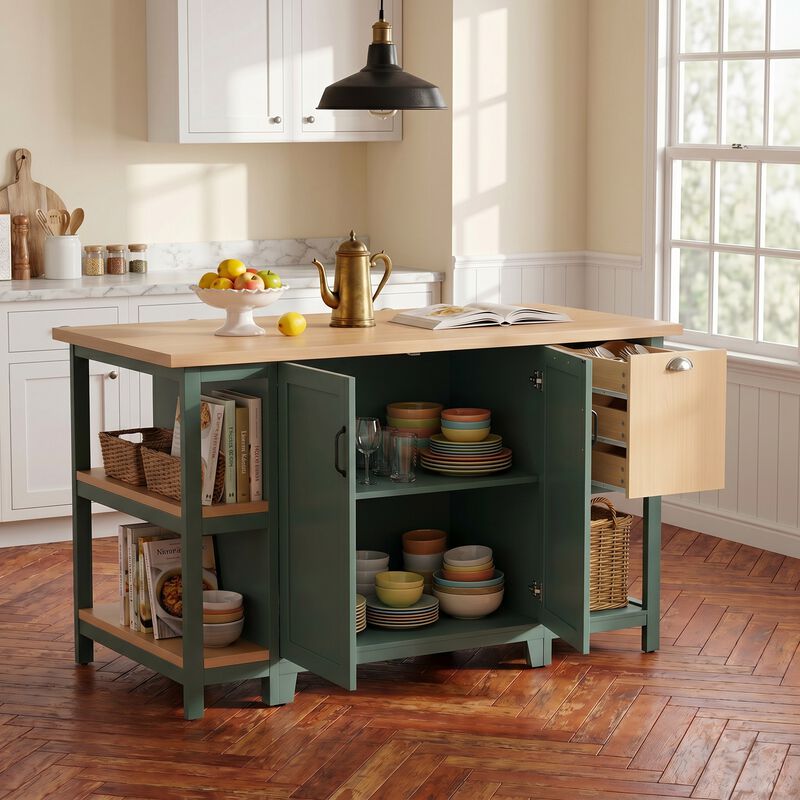 Zidkop Freestanding Kitchen Island image number 2