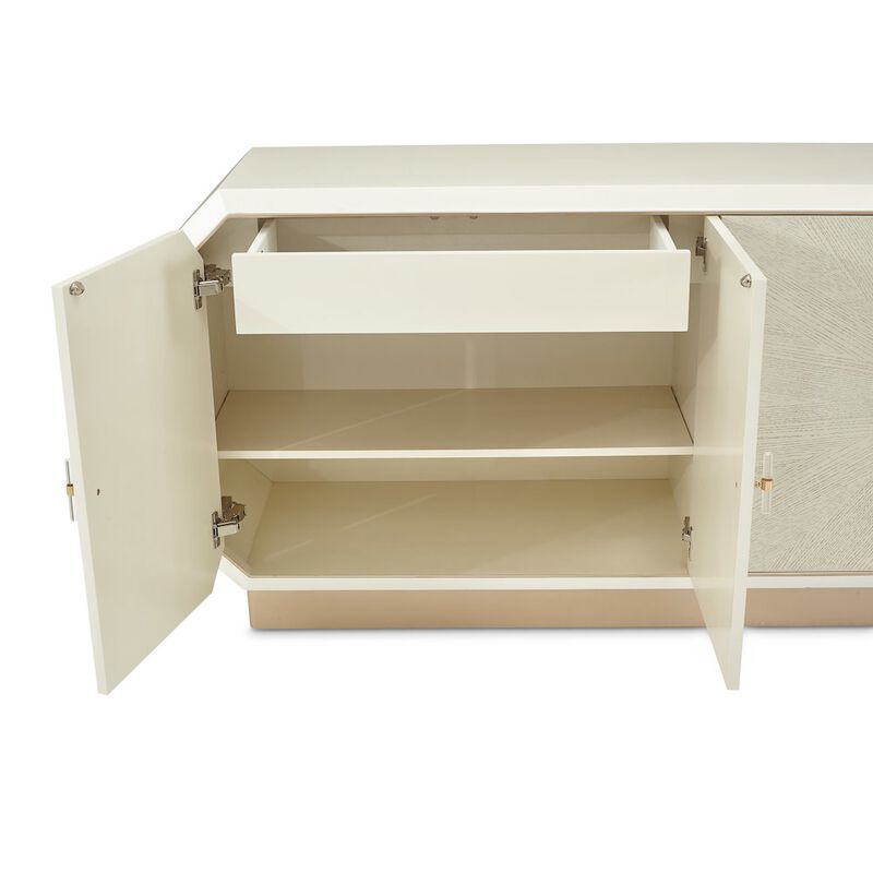 Michael Amini La Rachelle Sideboard Medium Champagne