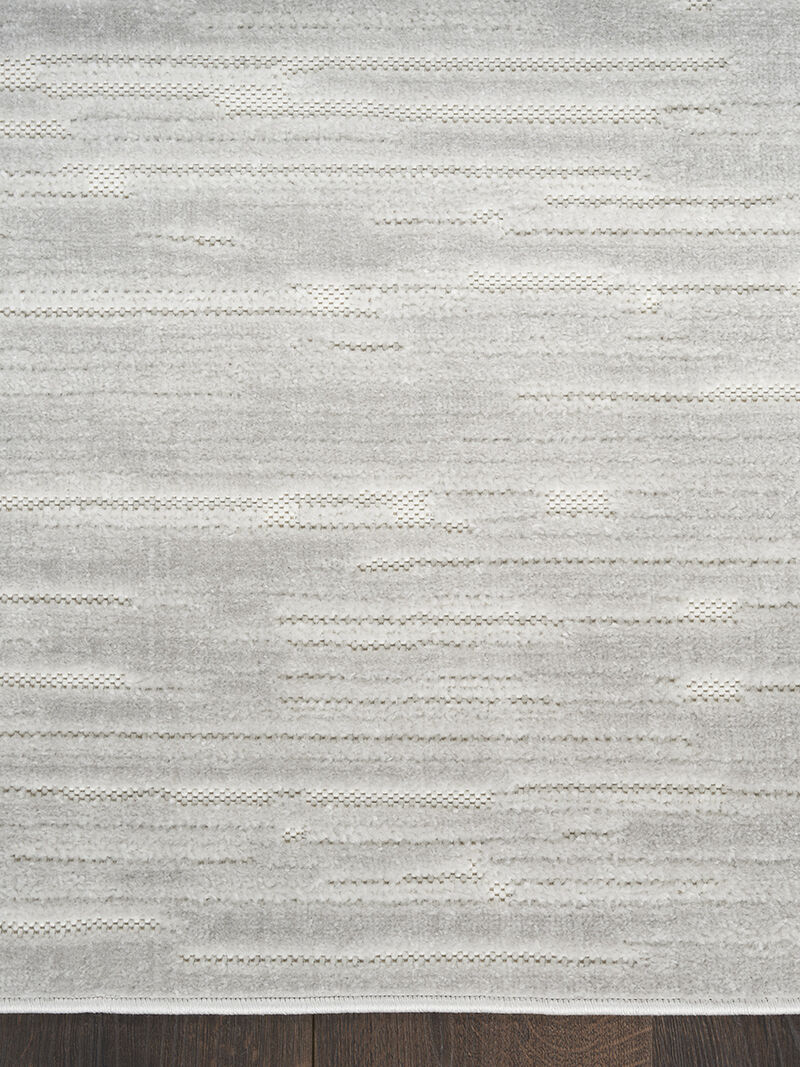 Care Free CAF04 Light Gray 9'2" x 12' Rug