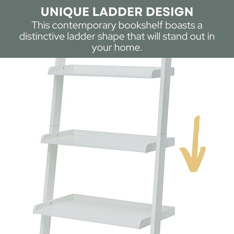 Convience Concept, Inc. French Country Bookshelf Ladder