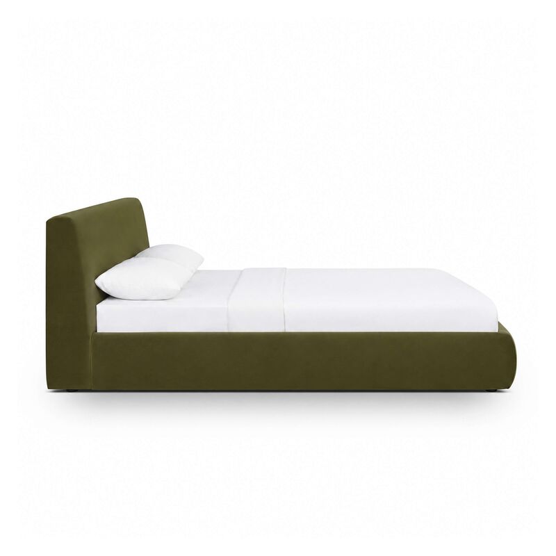 Isla Green Performance Velvet King Bed image number 2