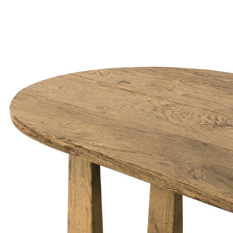Ayla Worn Oak Dining Table