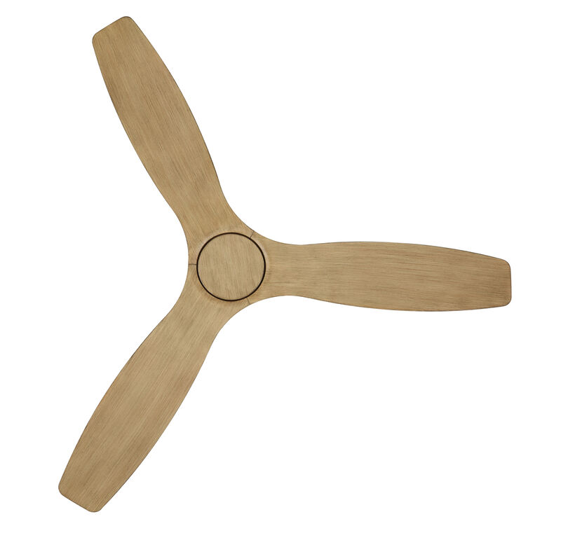 Lucci Air Moto 52" Outdoor DC Indoor/Outdoor Ceiling Fan with Remote Control, Damp Rated, Modern Brushed Nickel Ceiling Fan image number 3
