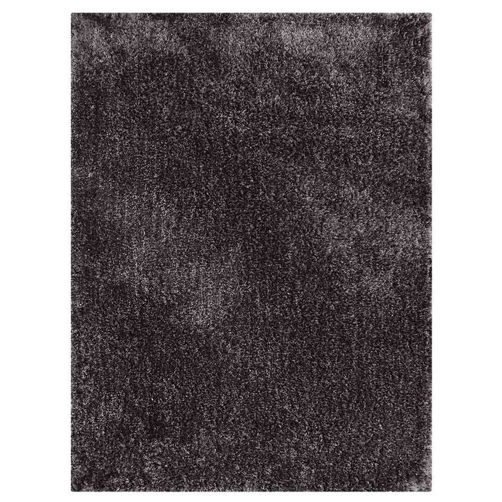 RUGSOTIC CARPETS HAND TUFTED SHAG POLYESTER ECO-FRIENDLY AREA RUGS  - Rectangle, Size, Solid Plain Design, High Pile Thick Handmade Anti Skid Rugs for Living Room, Bed Room K00111