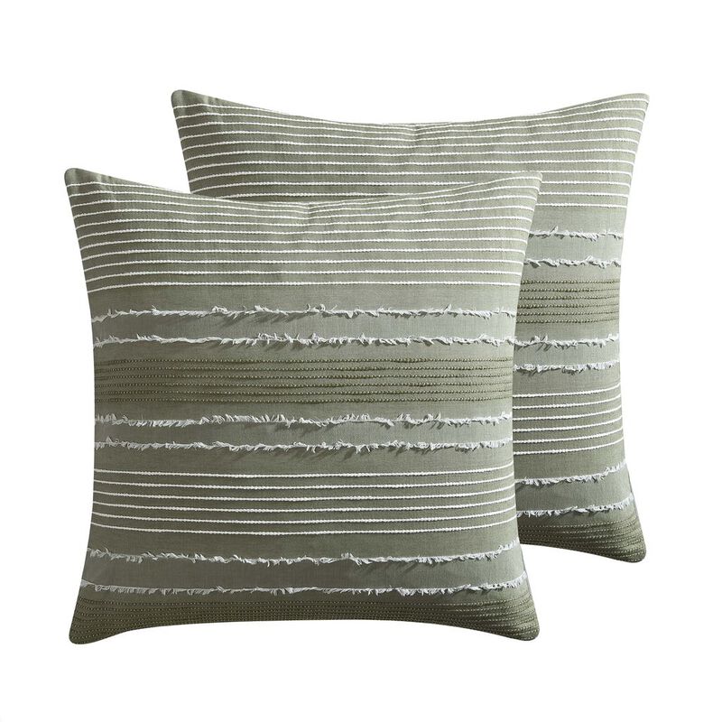 Green Clip Euro Sham