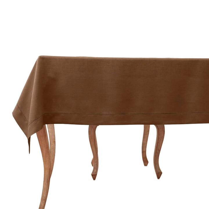 Linen Tablecloth - Classic Hemstitch