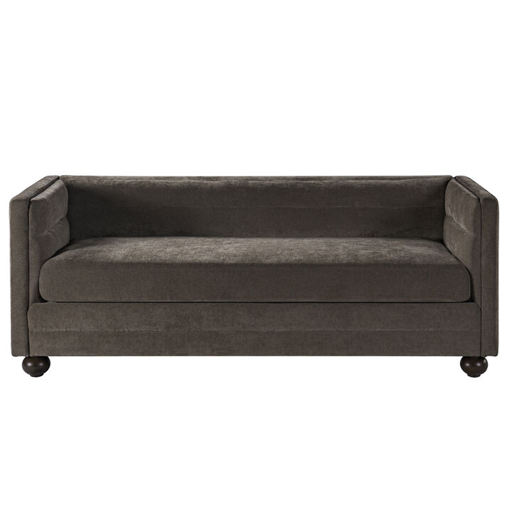 Gaxgox Modern Chenille 3 Seater Sofa