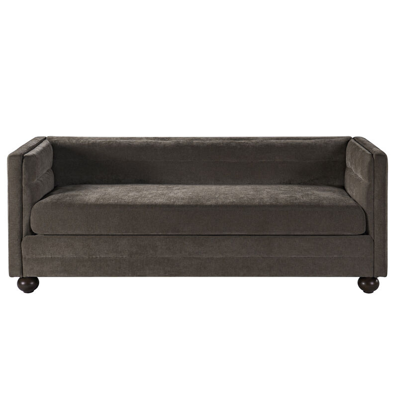 Gaxgox Modern Chenille 3 Seater Sofa image number 0