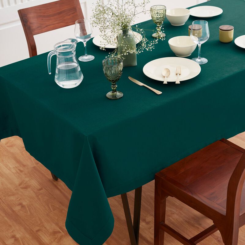 Cotton Linen Tablecloth - Dru - Cotton Linen Plain image number 2