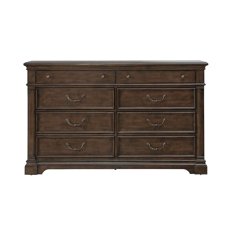 Liberty Furniture Arden Road 8 Drawer Bedroom Dresser  - Satin Cherry image number 2