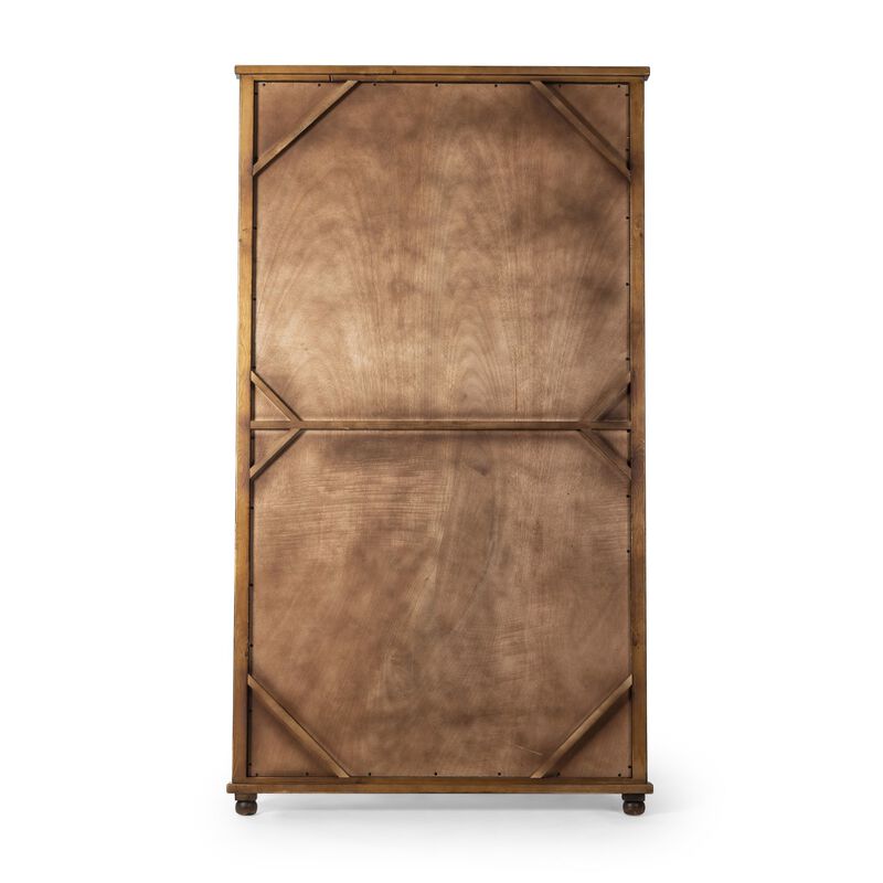 Orleans Aged Pine Floor Mirror