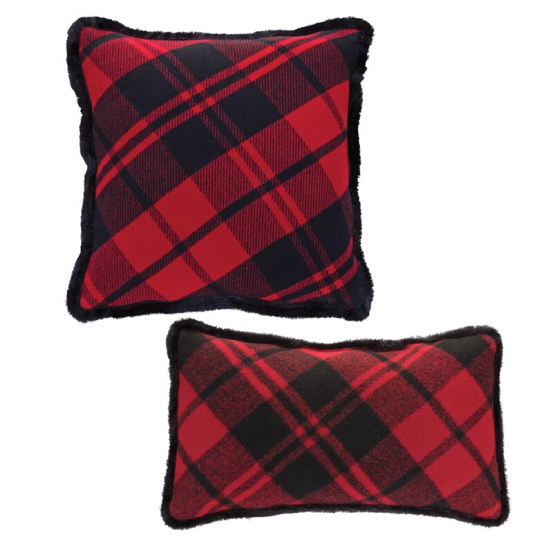 Set of 2 Decorative Throw Pillows for Living Room or Bedroom Decor