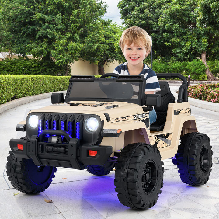 Kids 12V Electric Ride On Car with Remote Control for Outdoor Play