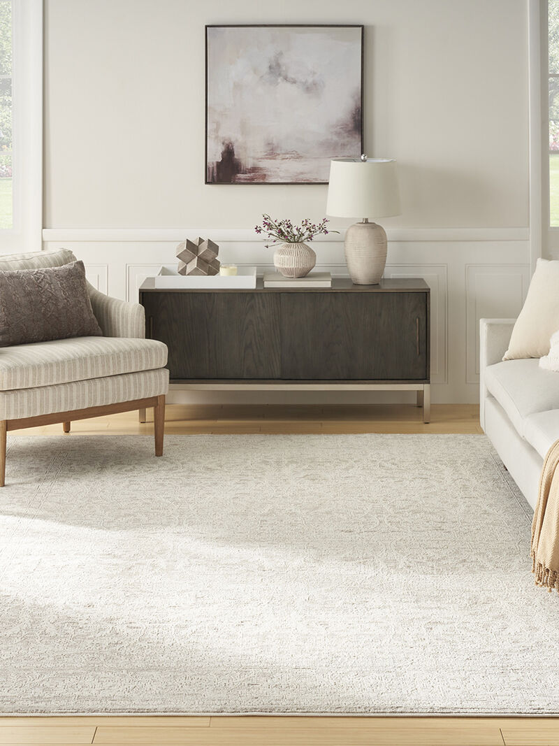 Eco Cycle ECY03 Ivory/Beige 6' x 9' Rug