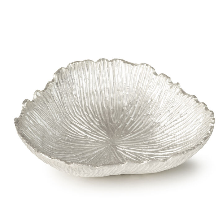 Hudson Decorative Bowl - Silver; Large