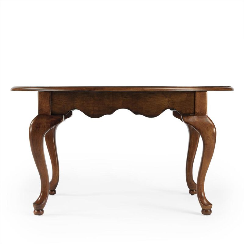 Butler Specialty Grace Oval 4 Legs Coffee Table, Medium Brown image number 0
