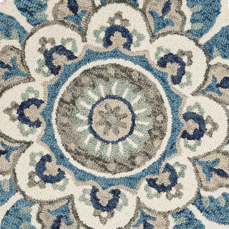 LR Home Dazzle Wool Area Rug Indoor image number 1