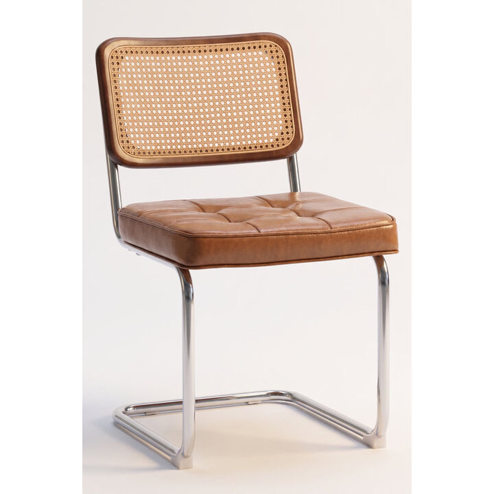 Villatoro Plaid Dining Chair 2Pc Set