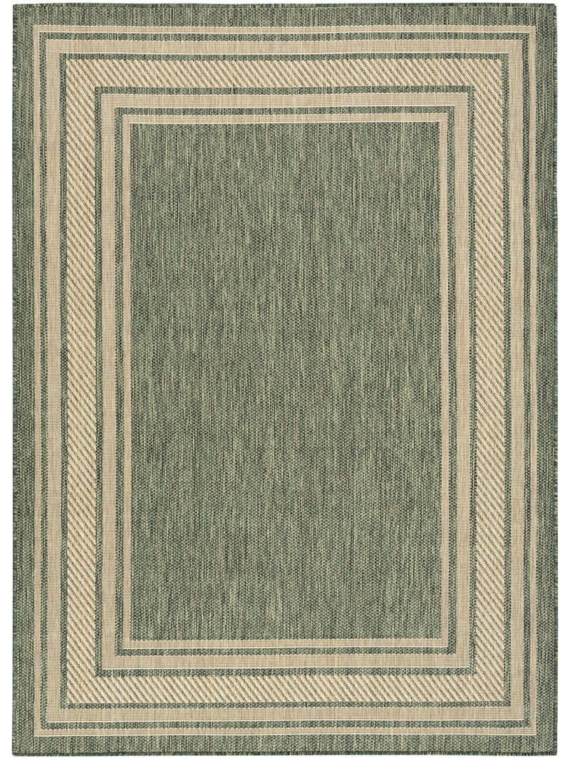 Horizon Indoor/Outdoor HOZ03 Green 5' x 7' Rug
