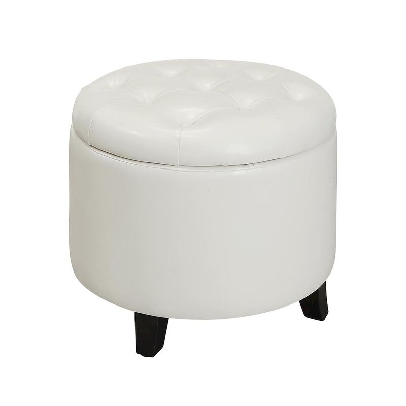 Convience Concept, Inc. Designs4Comfort Round Storage Ottoman