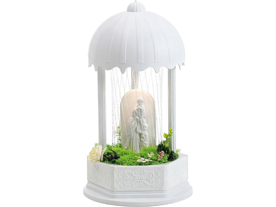 Muse Goddess Oil Rain Lamp Sculptural Mood Light Aroma Diffuser Home Decor