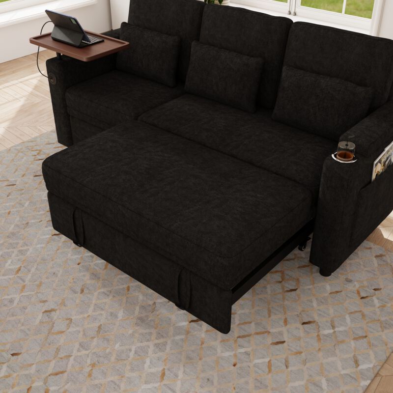 Kirram 3-in-1 Convertible Sleeper Sofa image number 6