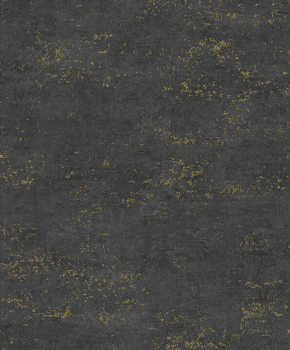 Elatha Charcoal Gilded Texture Wallpaper