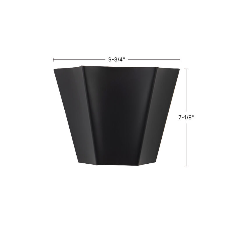 Shelton 10-in Damp-Rated Wall/Vanity Light image number 8