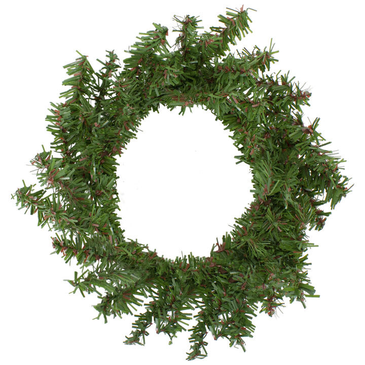 Canadian Pine Artificial Christmas Wreath - 8-Inch  Unlit