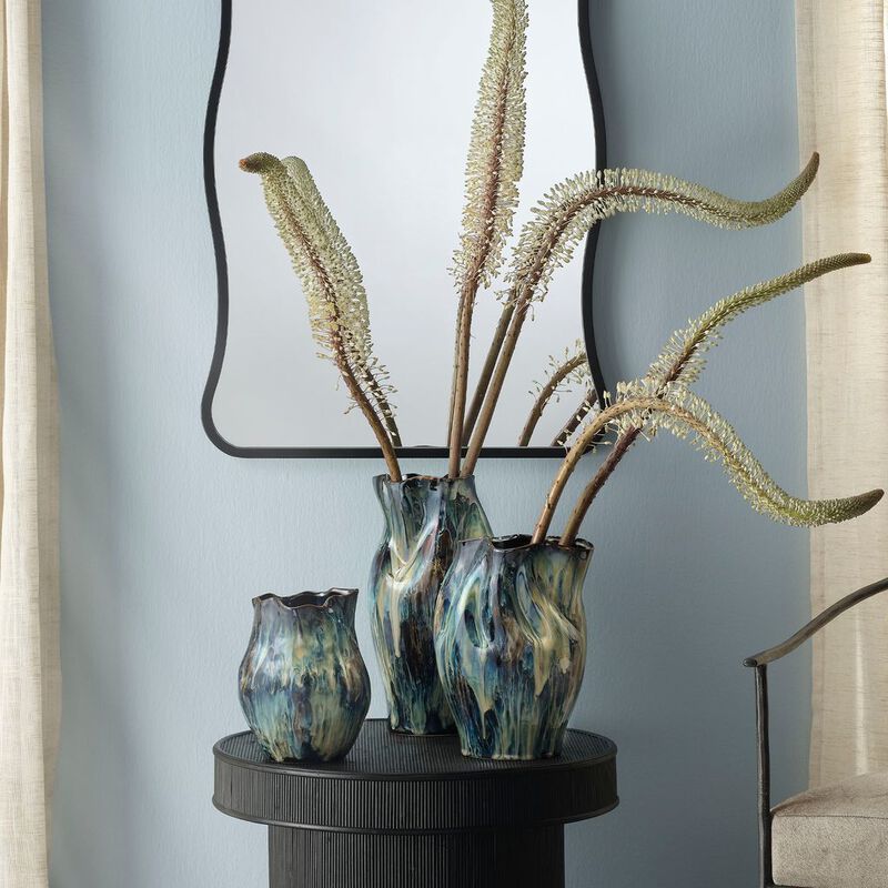 Medium Whirl Ceramic Vase