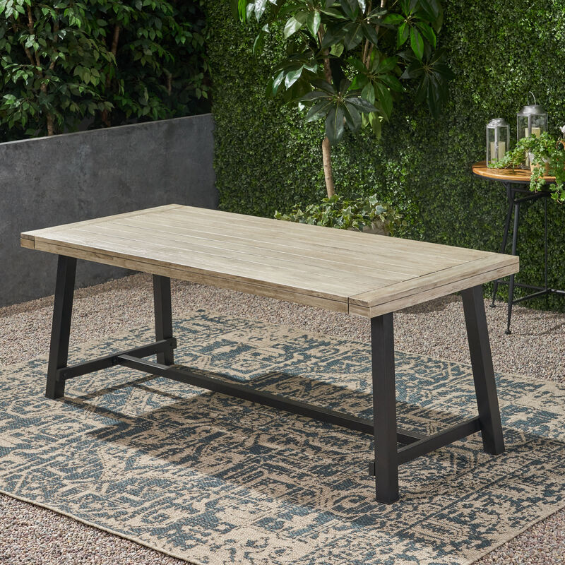 Christopher Knight Home&reg; Outdoor Dining Table Farmhouse Bistro Table
