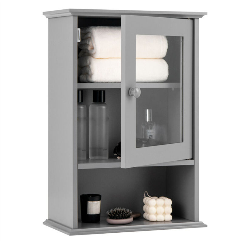 Space-Saving MDF Bathroom Locker for Organized Storage