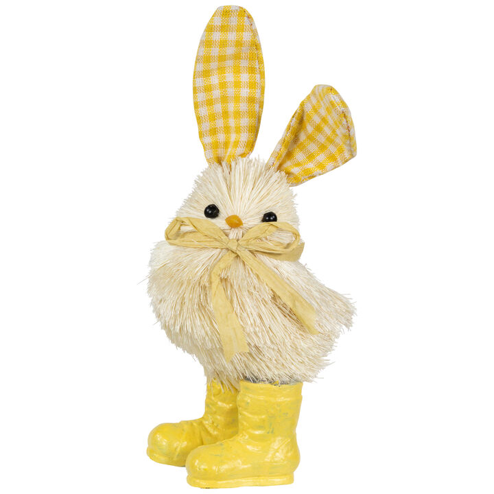 Chick with Rabbit Ears Easter Figurine - 7" - Yellow