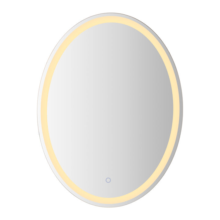 Dane Frameless Antifog Front/Back-Lit Bathroom Vanity Mirror with Smart Touch