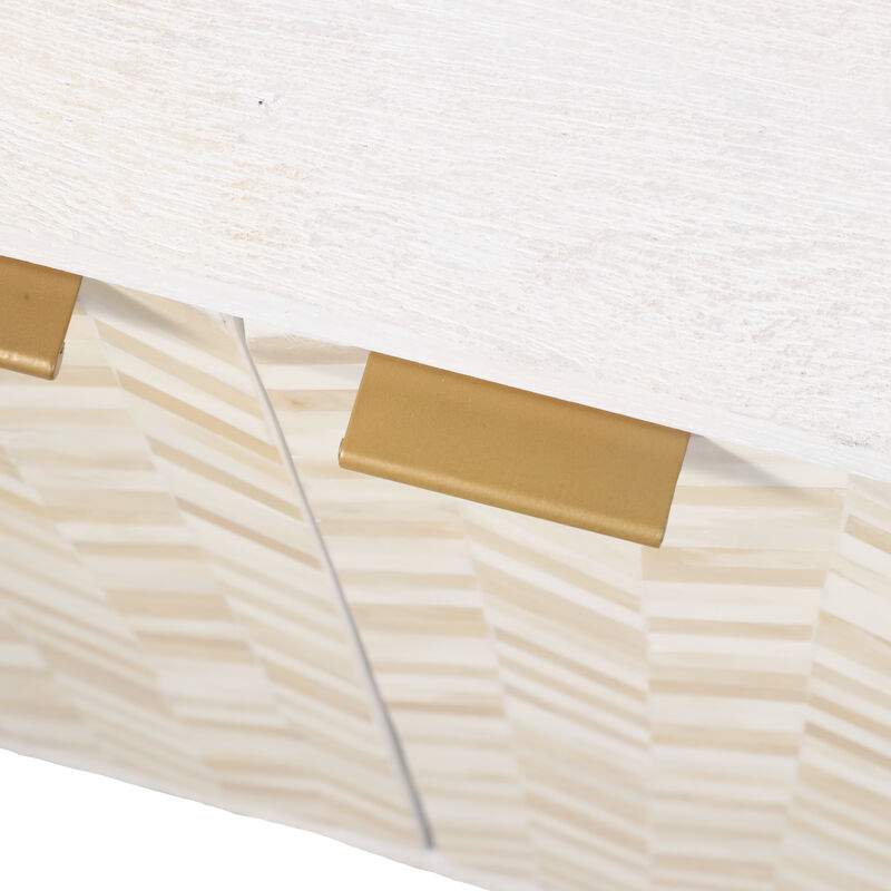 Herringbone Bone Inlay Cabinet image number 4