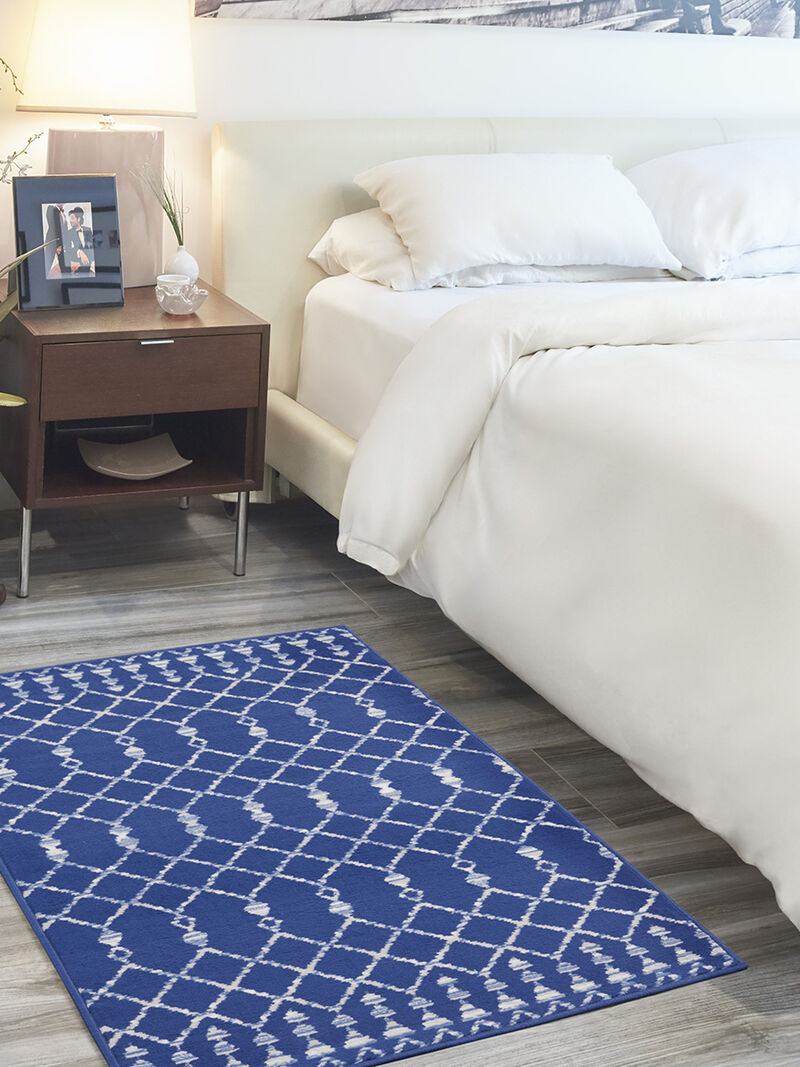 Whimsicle WHS02 Navy 3' x 5' Rug