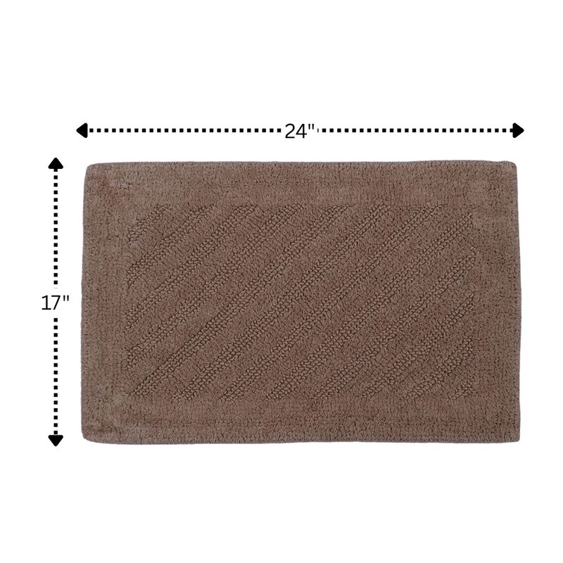 Shooting Star 220 GSF Reversible Bath Rug 17 x 24 - Light Blue