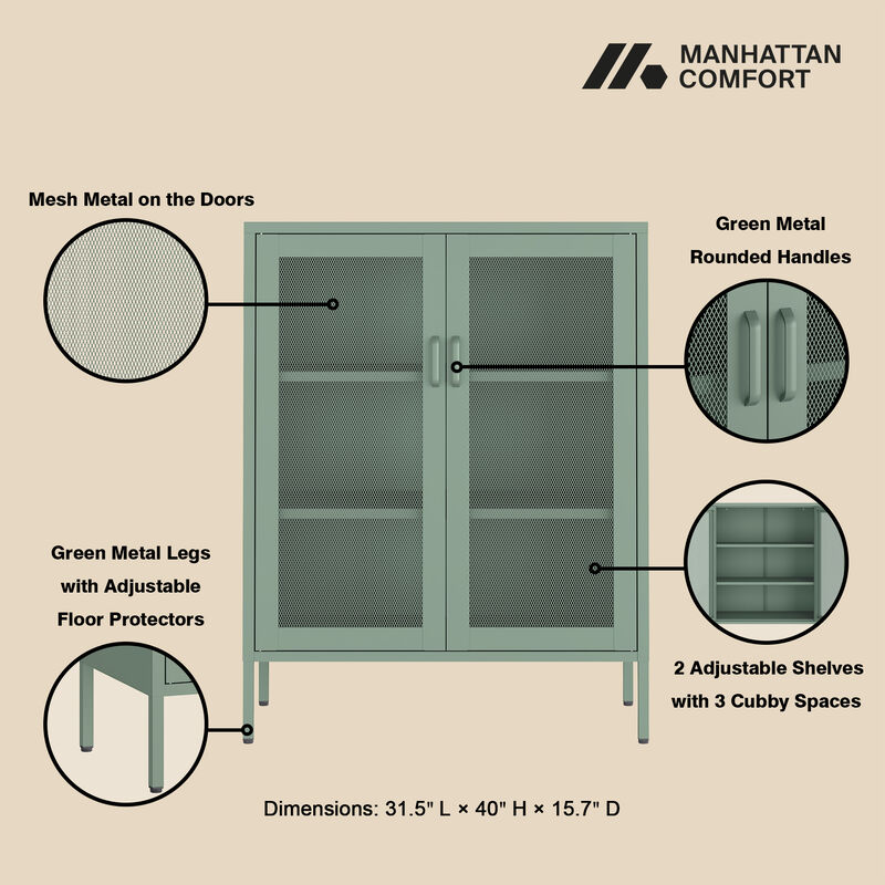Amelia Green Cabinet
