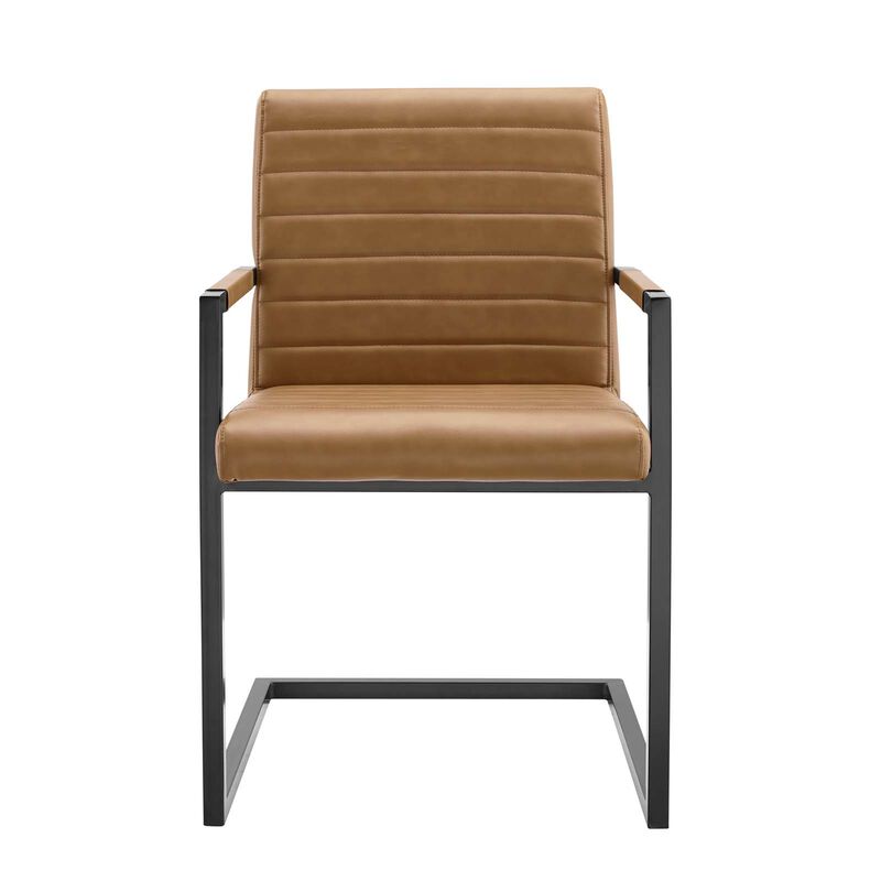 Savoy Vegan Leather Dining Chairs - Set of 2 image number 5