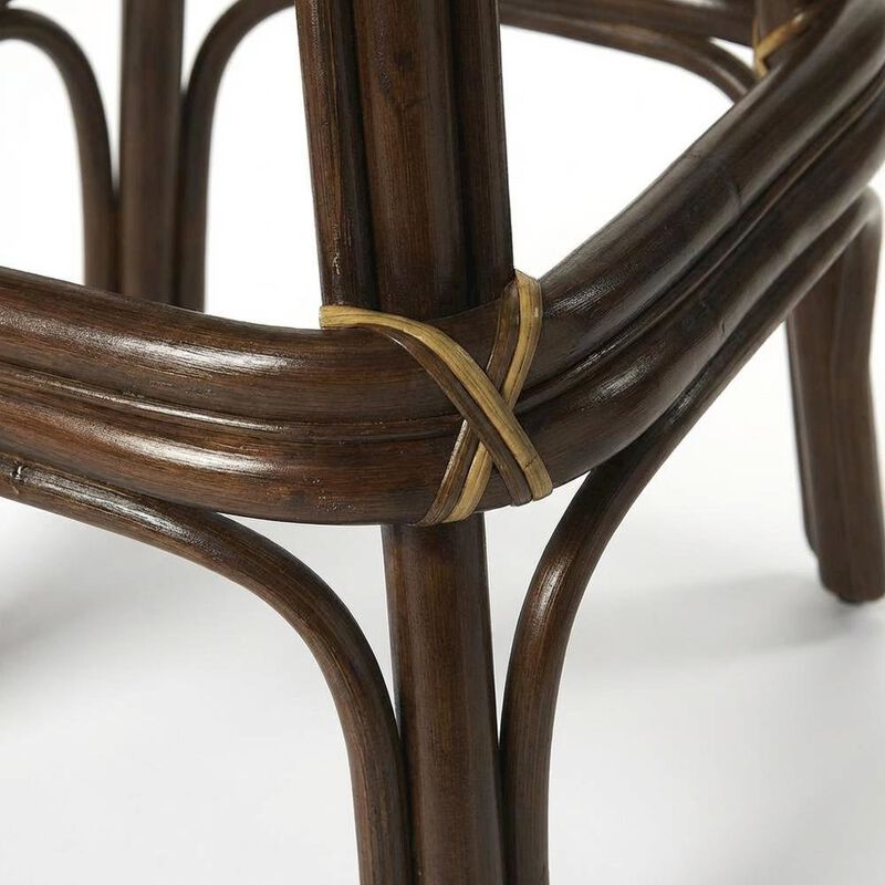 Starlight Canyon Home Rattan Bar Stool with Full Back, Transitional Counter Stool for Kitchen image number 7