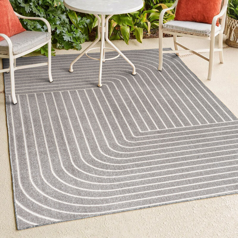 Odense Minimalist Angle Geometric Area Rug