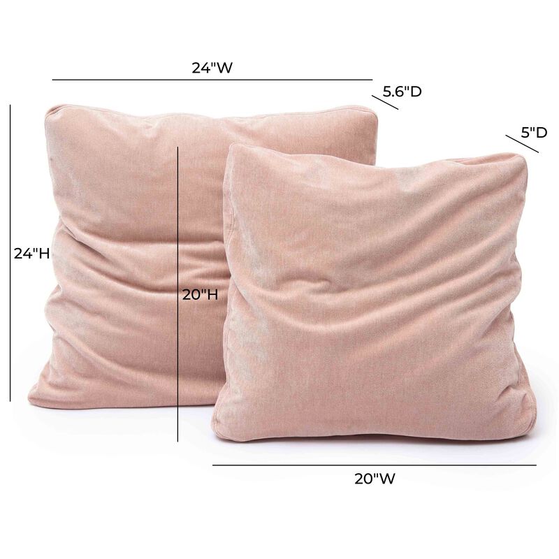 Tipsy Chenille Square Floppy Pillow