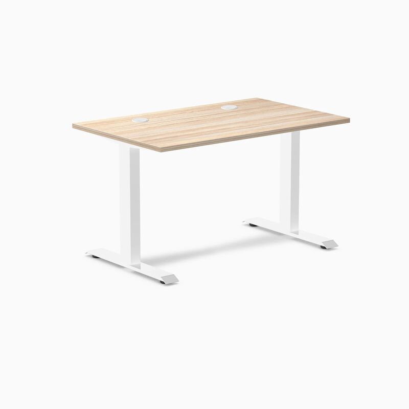 Desky Zero Scalloped Laminate Office Desk image number 0